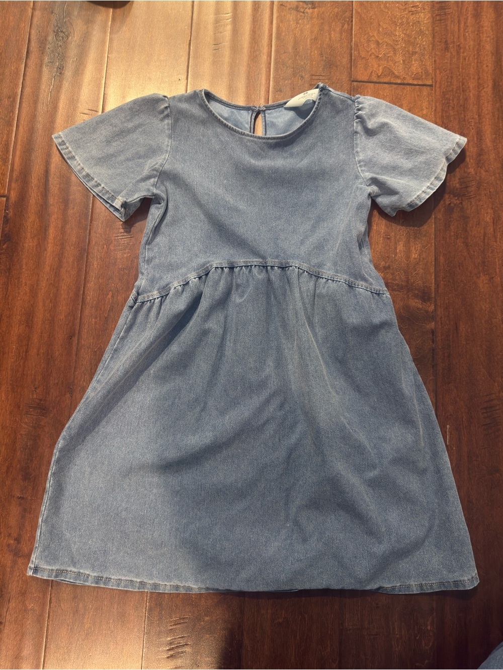 Girls H&M denim like dress (6/7)